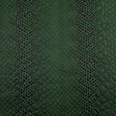 Quilted Fabric, Reptile Print, Green