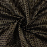 Metallic Dot Brocade Fabric, Gold