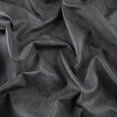 Distressed Pleather Fabric, Gray