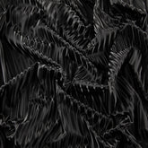 4-Way Stretch Fabric, Holographic Stripe, Black