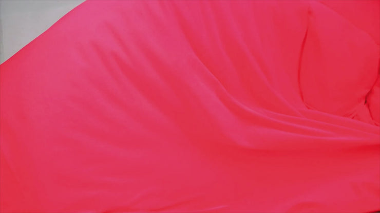 Neon Pink Chiffon Fabric