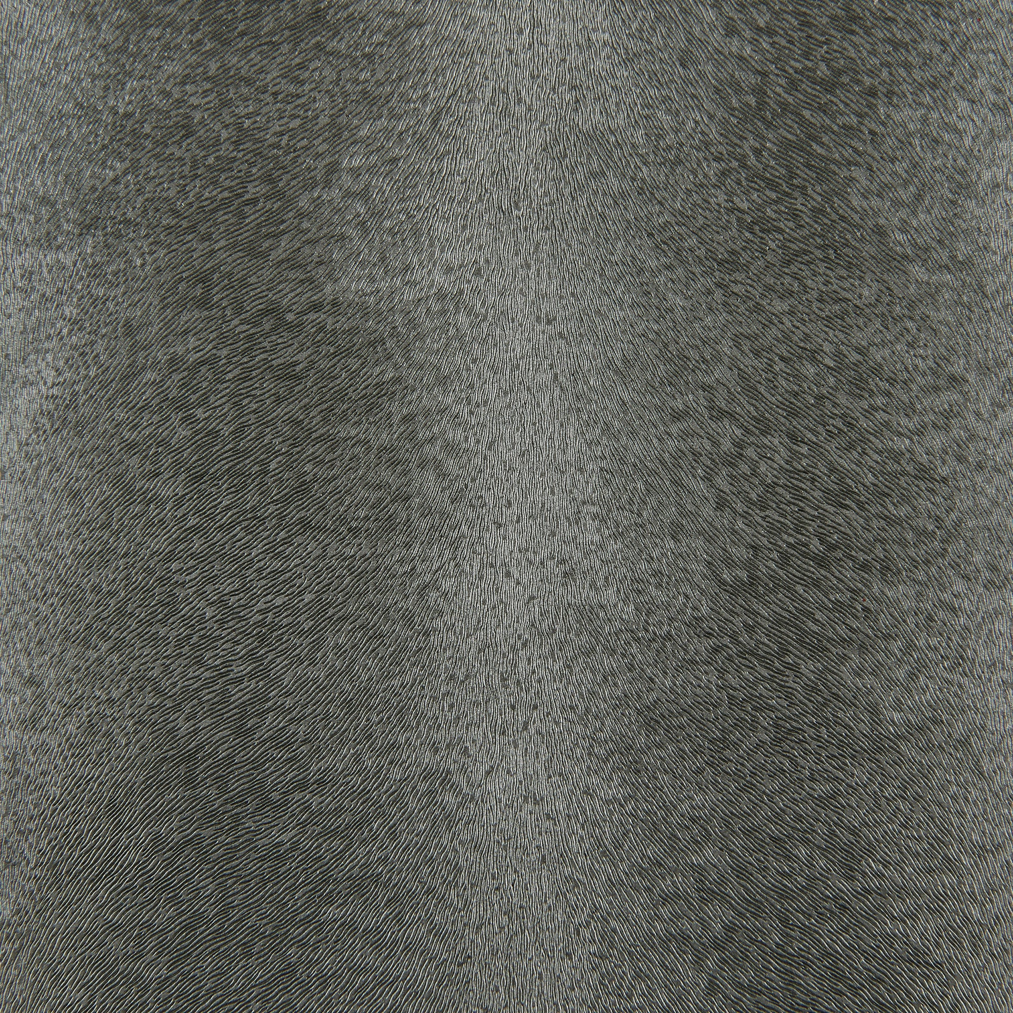 Textured Fur Fabric, Metallic Silver